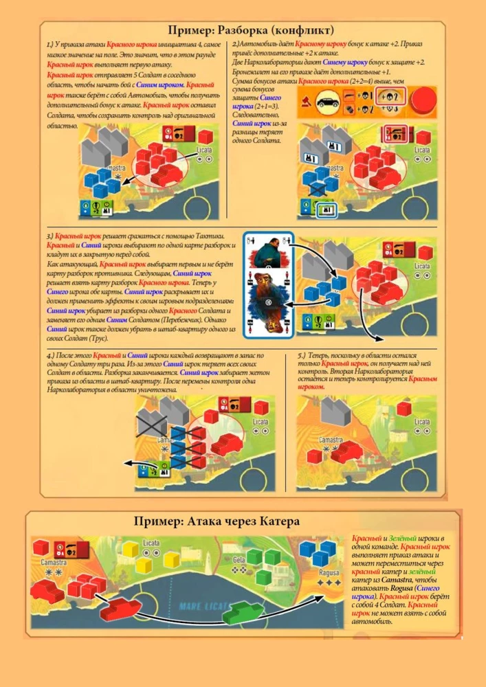 Galda spēle - La Famiglia. Lielā mafijas karš